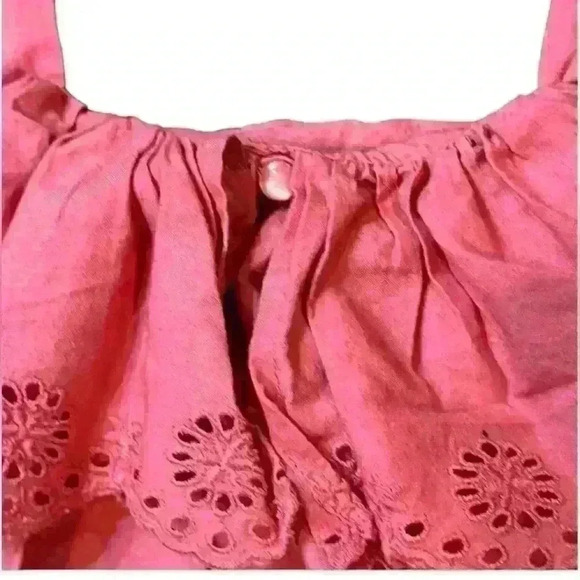 Ralph Loren Polo Eyelet Embroidered Ruffle Sundress Size 18 months - Picture 6 of 12